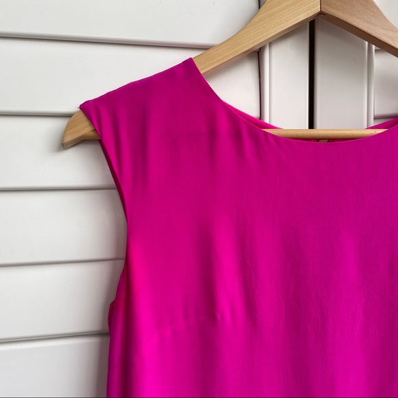 Cynthia Rowley 100% Silk Hot Pink Size 2 Dress - Picture 2 of 8